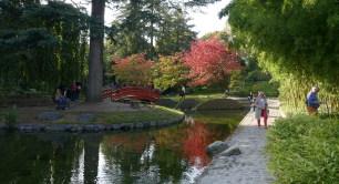 Pont japonais, Jardins d'Albert Khan, 2019