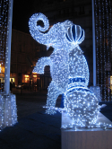Elphant, illuminations de Nol, Puteaux, 2018