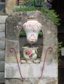 Fontaine, Sainte Enimie, Gorges du Tarn,  2015