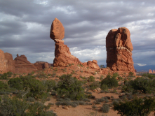 Balanced rockn, Arches National Park, USA, 2006