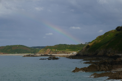 Arc en ciel, Val André, Côtes d'Armor, 2016