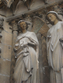 Ange au sourire, Cathdrale de Reims, 2009