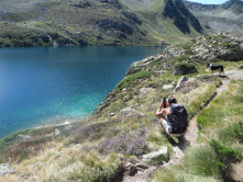 Descente de la hourquette d'Aubert, 2015